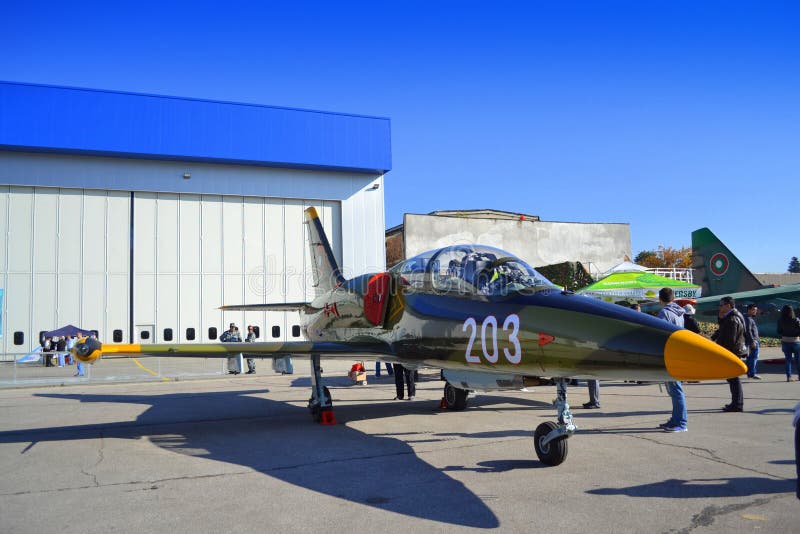 L-39ZA Albatros飞机座舱.